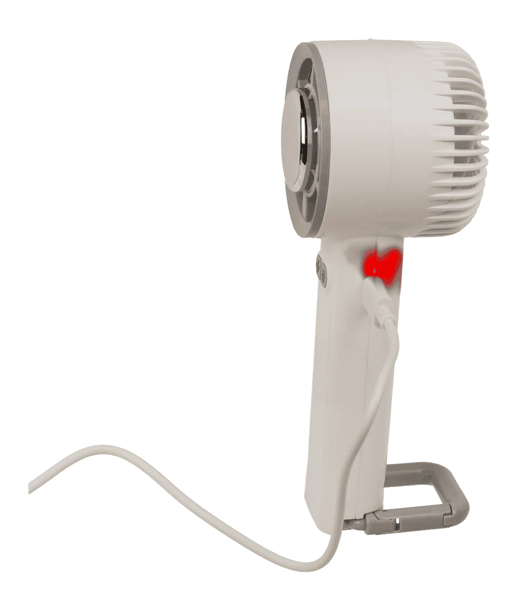 Ventilateur Rechargeable - Fonction rafraîchissante