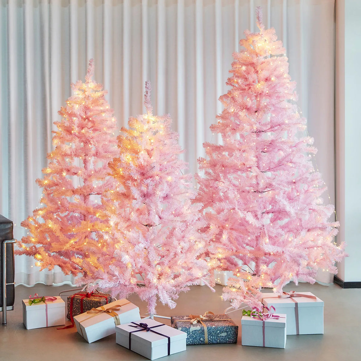 Sirius pinky - sapin de Noël h.180 cm