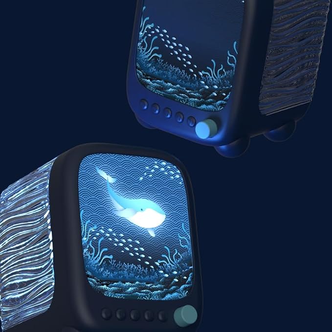 Veilleuse et enceinte Wavy Light