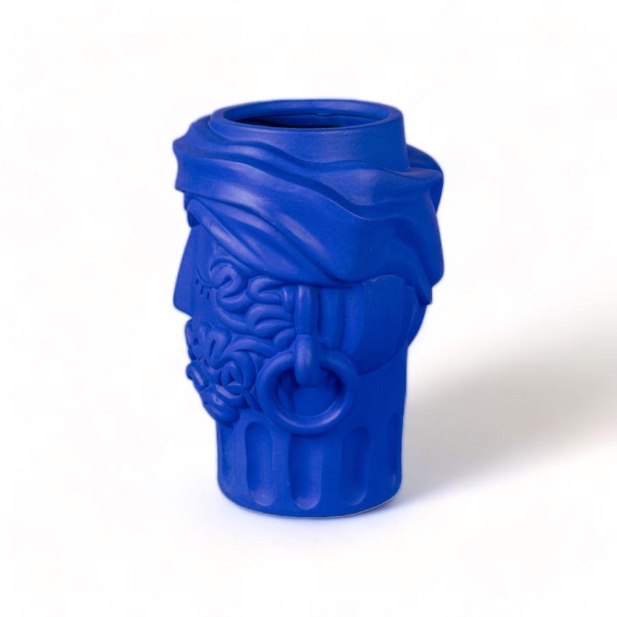 Seletti Vase Magna Graecia bleu - Homme