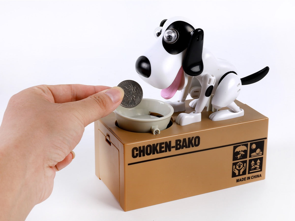 Tirelire mécanique animaux