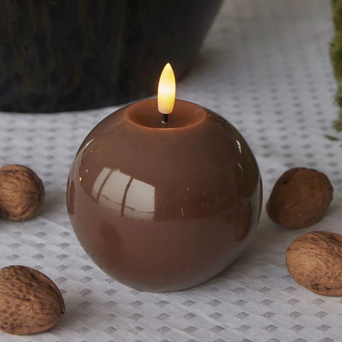 Sirius lacquer - bougie led boule