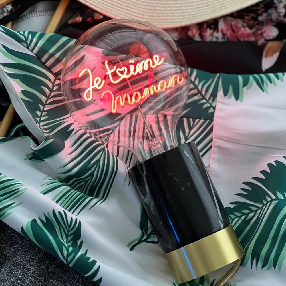 Ampoule Je t'aime maman