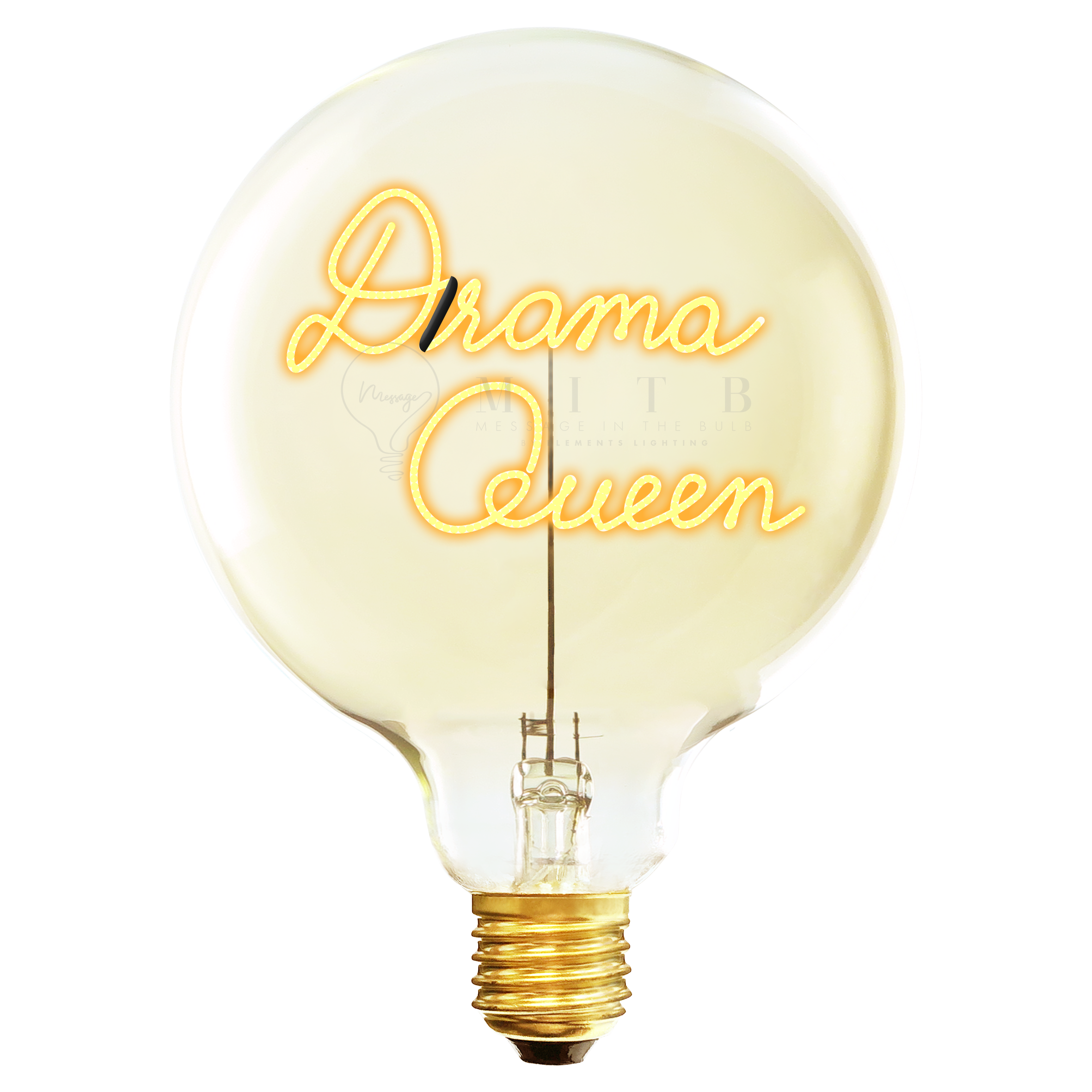 Ampoule Drama queen / H 17 cm