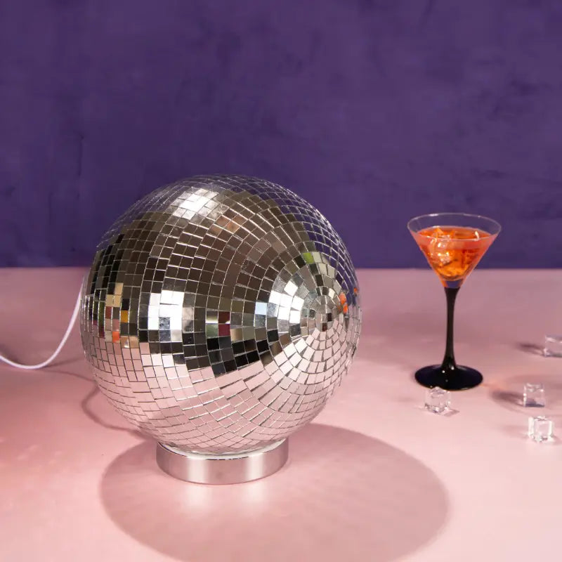 Lampe boule disco
