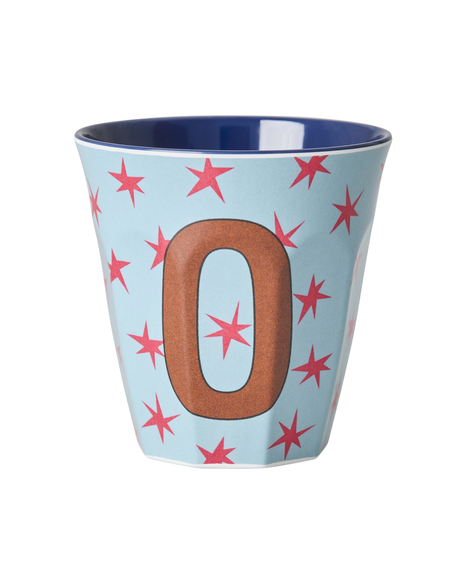 Gobelet Lettre mélamine Stars