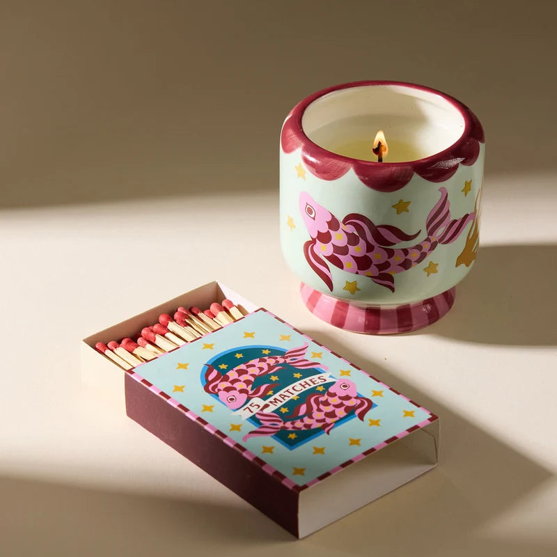 Bougie parfumée Adopo Koi Fish - Sel marin et Sauge