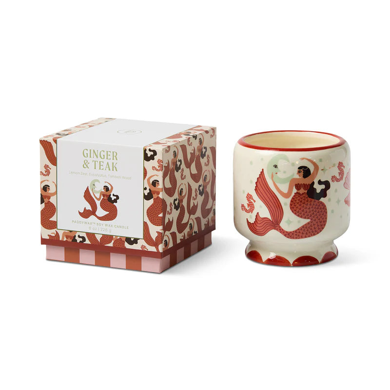 Bougie parfumée Adopo Mermaid & Moon - Ginger & teak