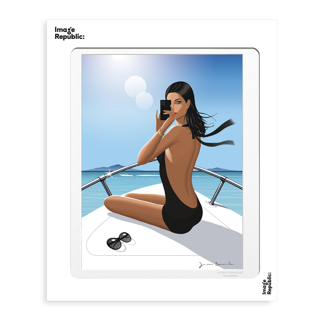 Affiche Jason Brooks - Yacht Smartphone