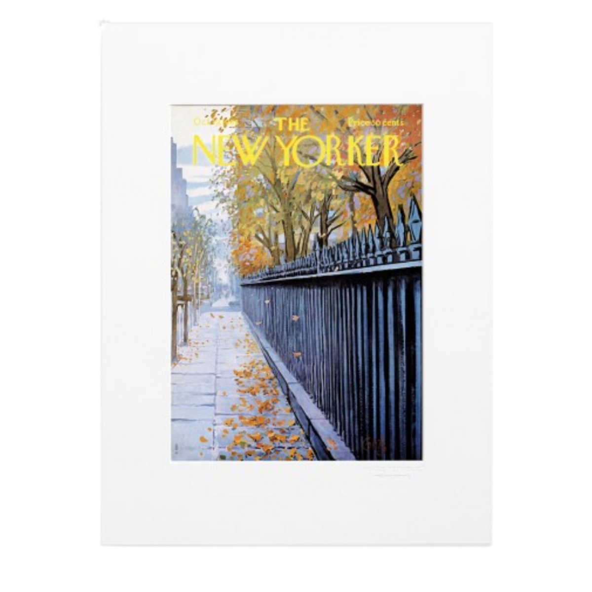 Affiche The Newyorker 077 - Getz Autumn 1968 49997
