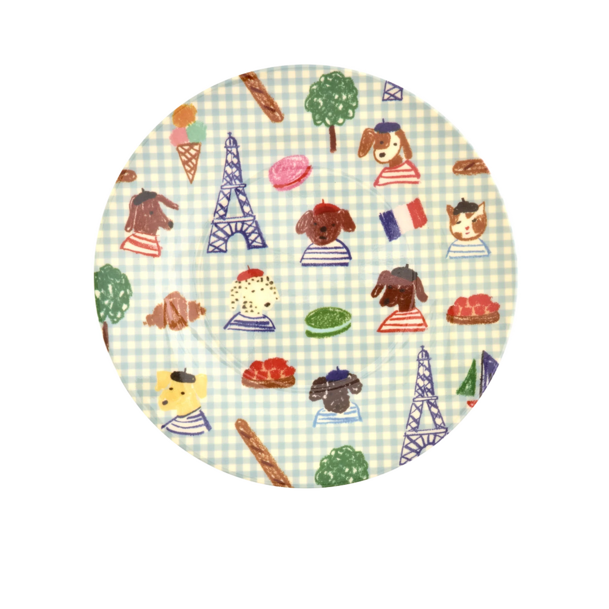 Assiette mélamine - Kids in Paris