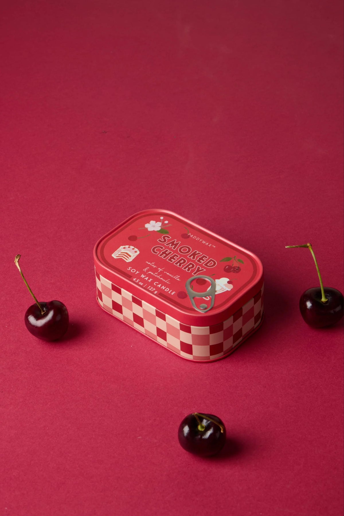 Bougie parfumée Bistro Tin - Smoked cherry