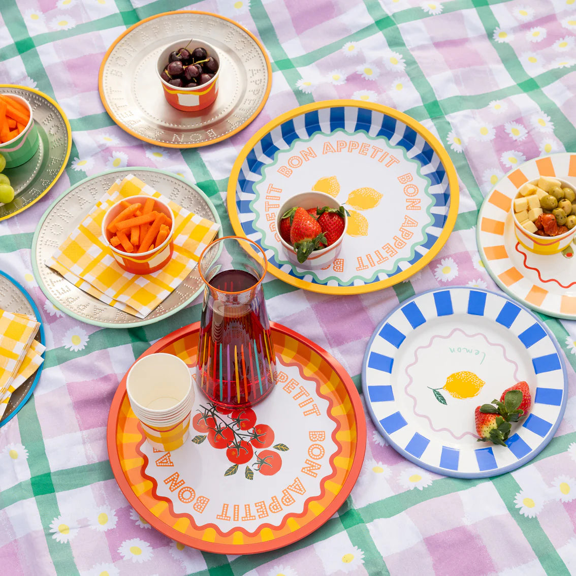 Plateau métal Bon Appétit