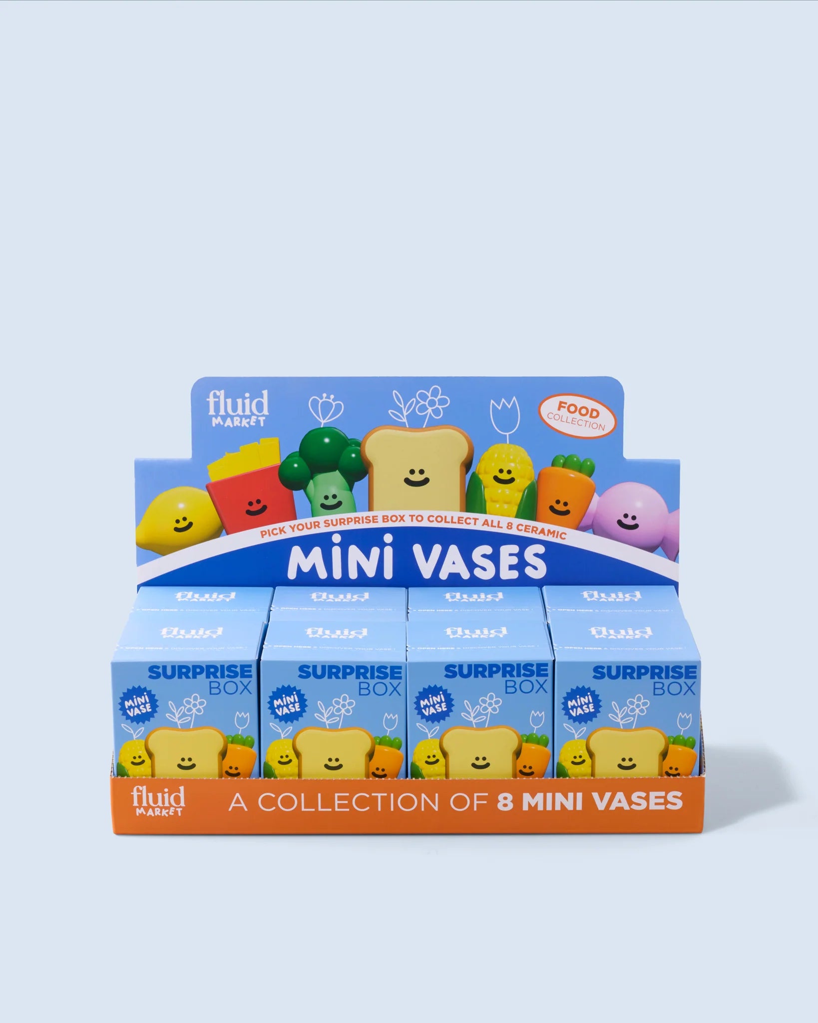 Mini vase food - Boîte surprise
