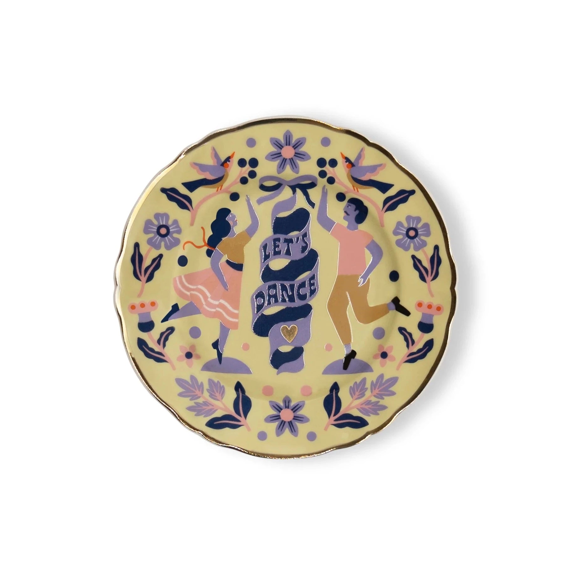 Bitossi home assiette ∅ 16.5 cm - Let's Dance