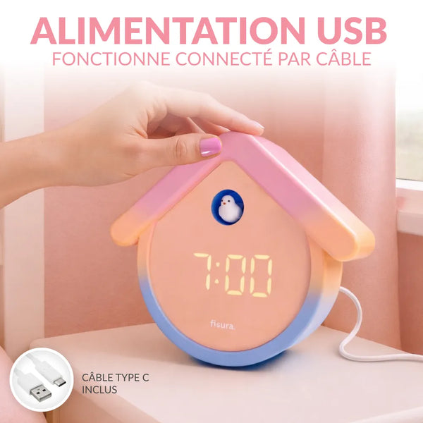 Horloge Coucou numérique sans fil