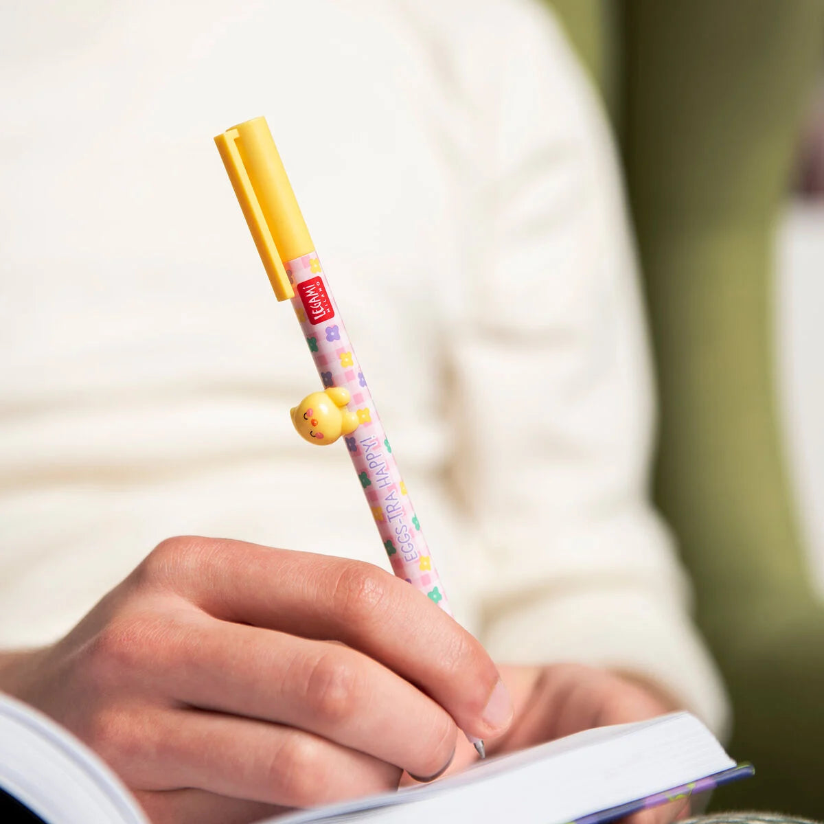 Legami Set de 2 stylos à encre gel - Hoppy Easter