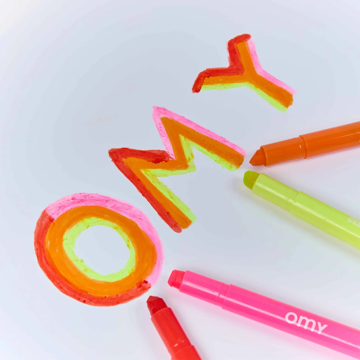 Omy Set de 9 Crayons Gel