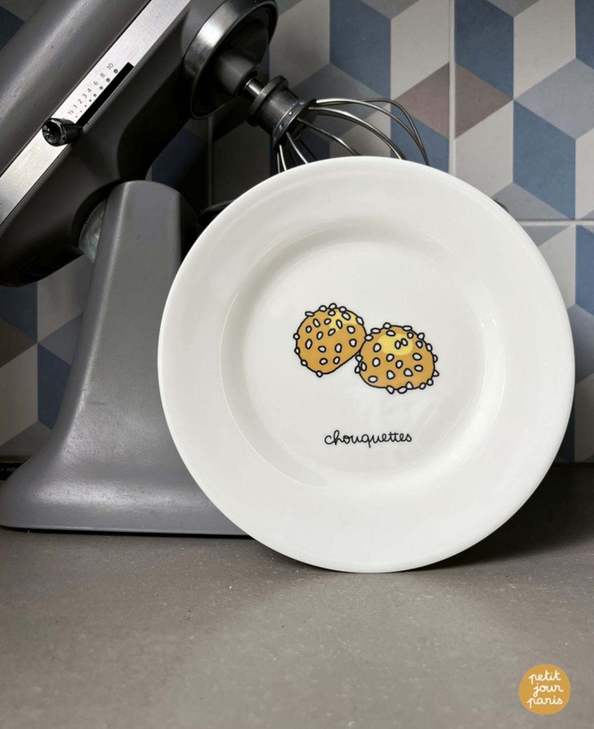 Petit Jour Assiette à dessert - Chouquettes