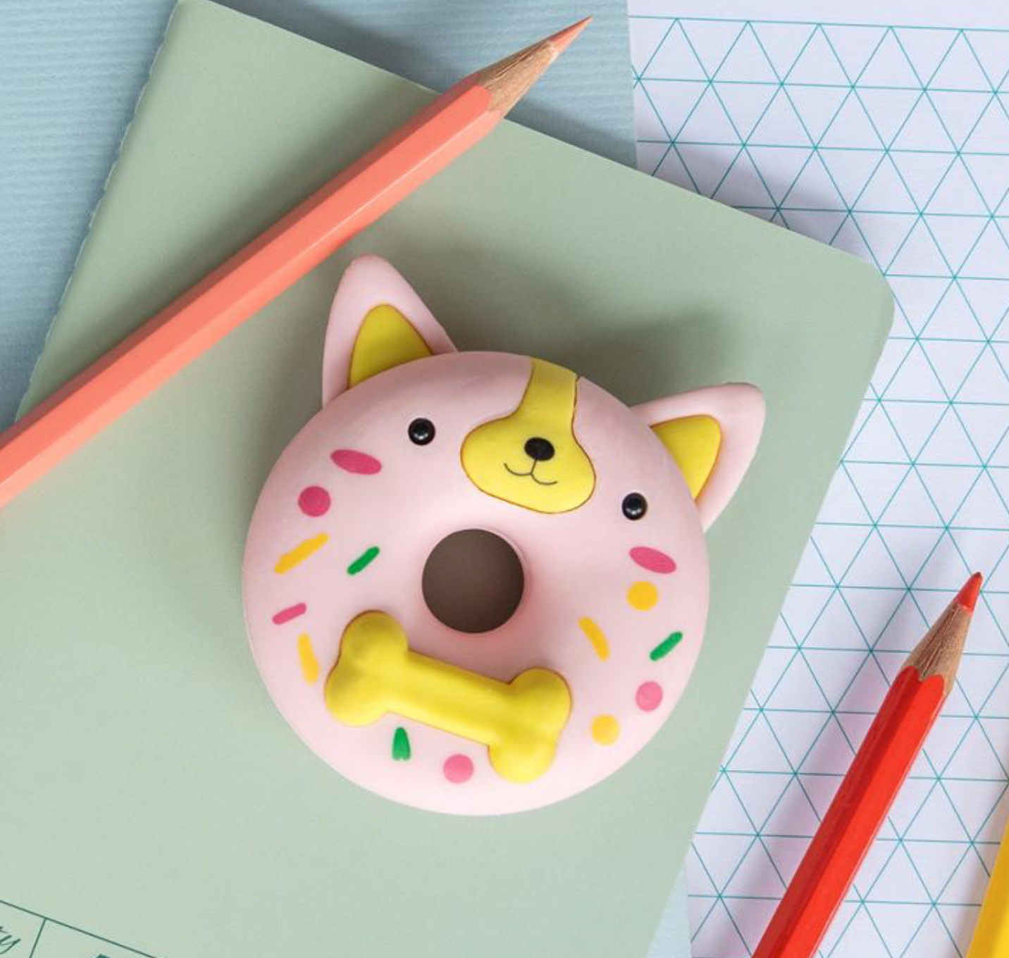 Gomme donut animal