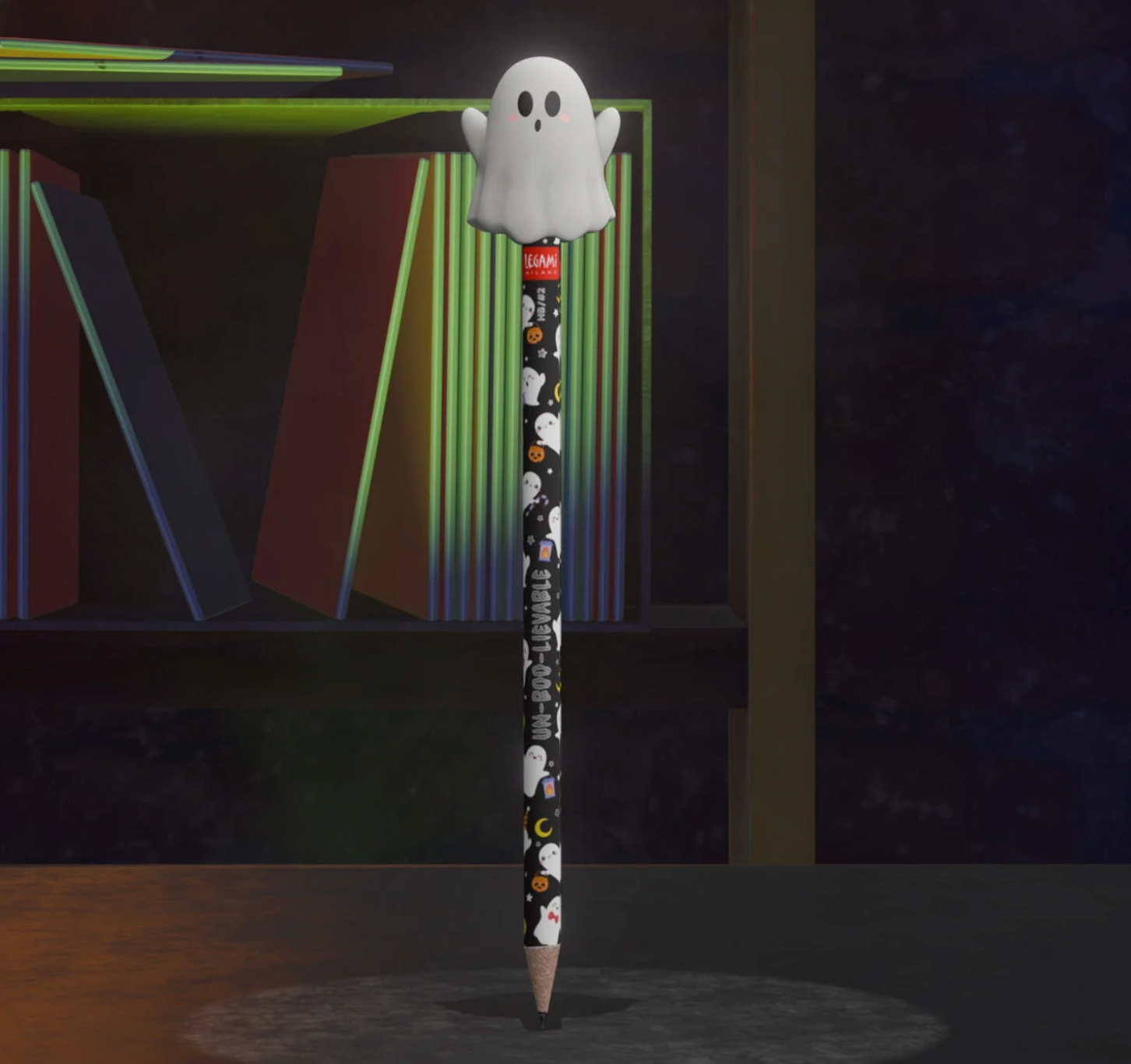 Legami Crayon avec gomme - Ghost