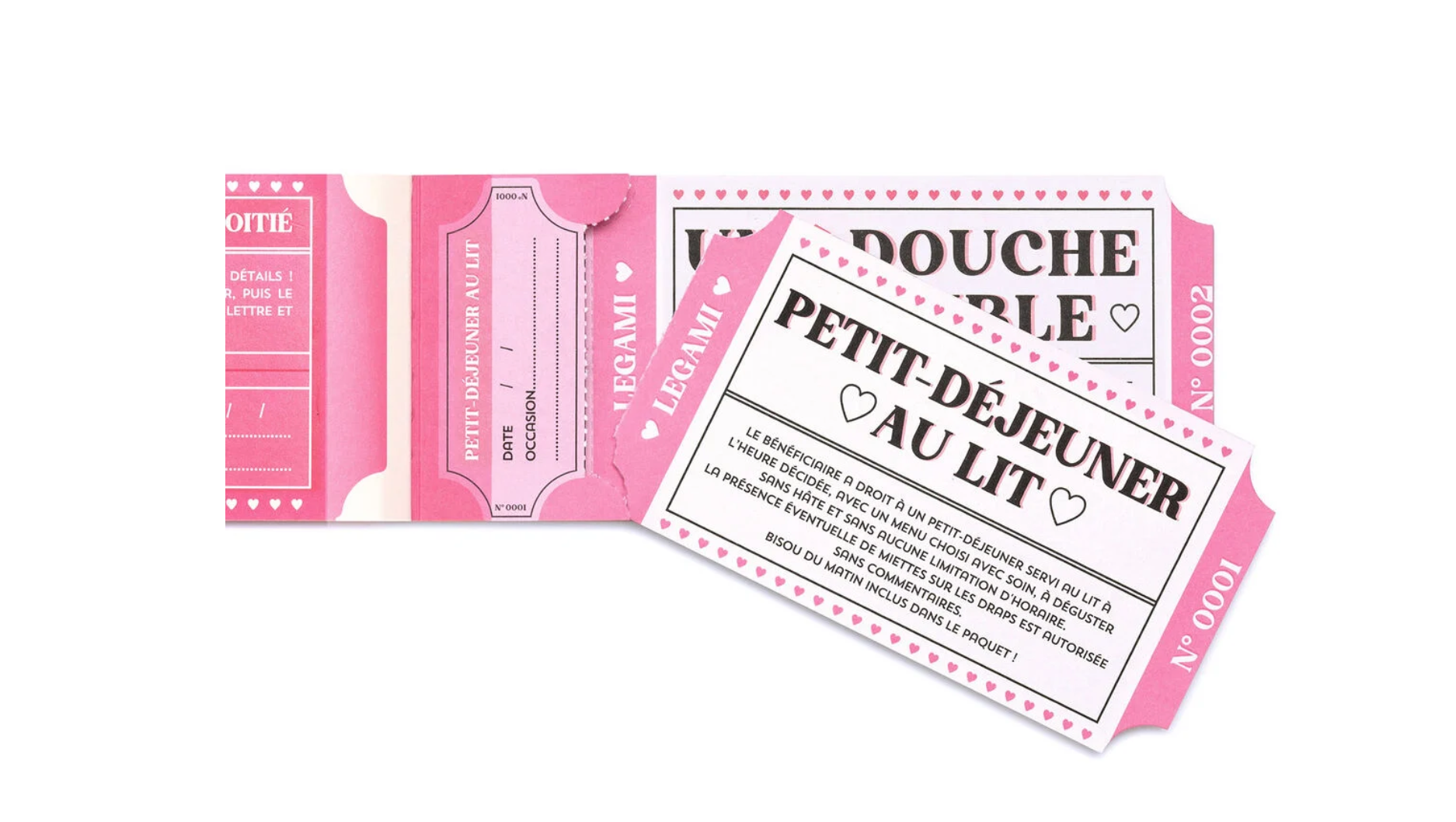 Legami Carnet de 24 bons