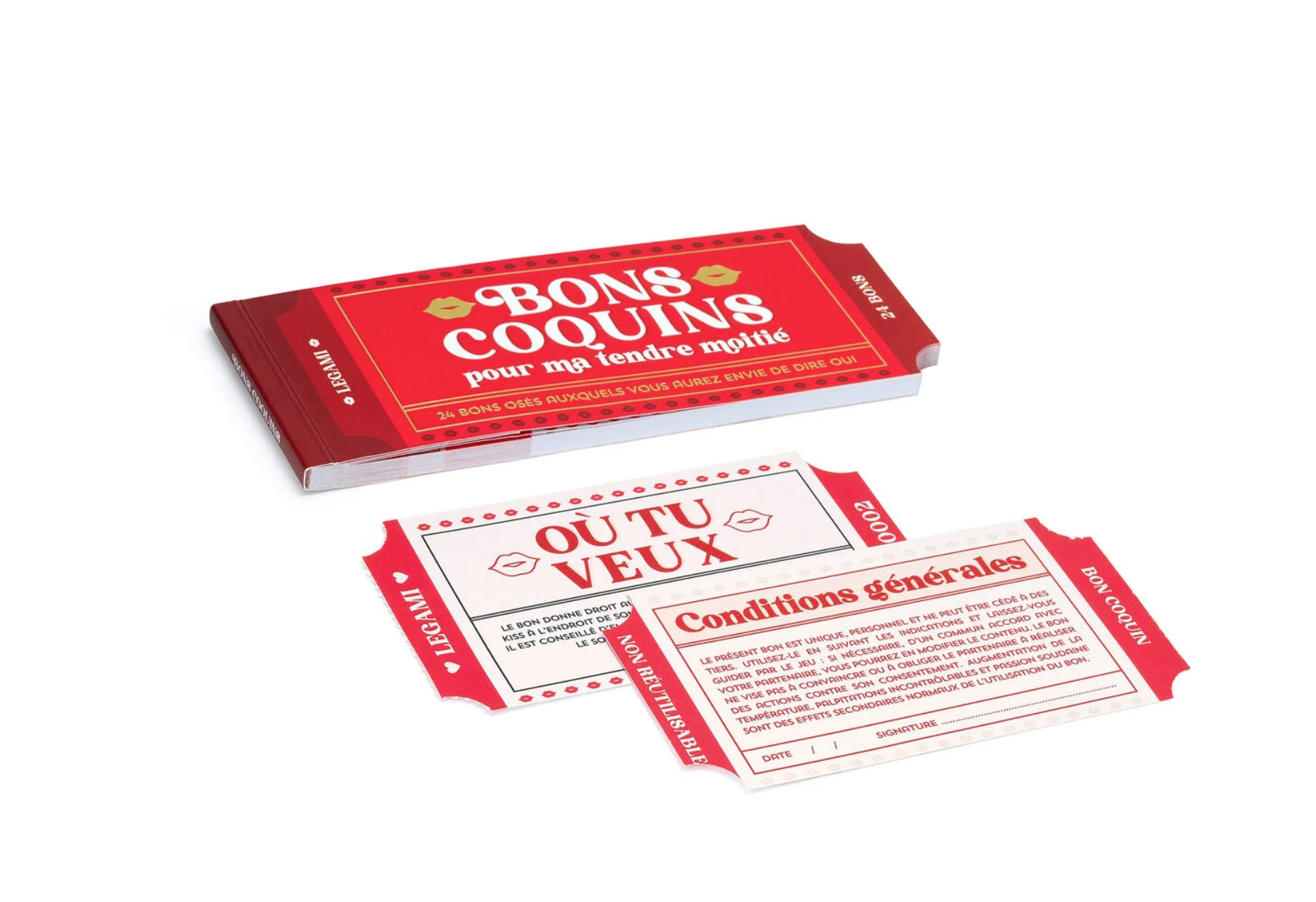 Legami Carnet de 24 bons