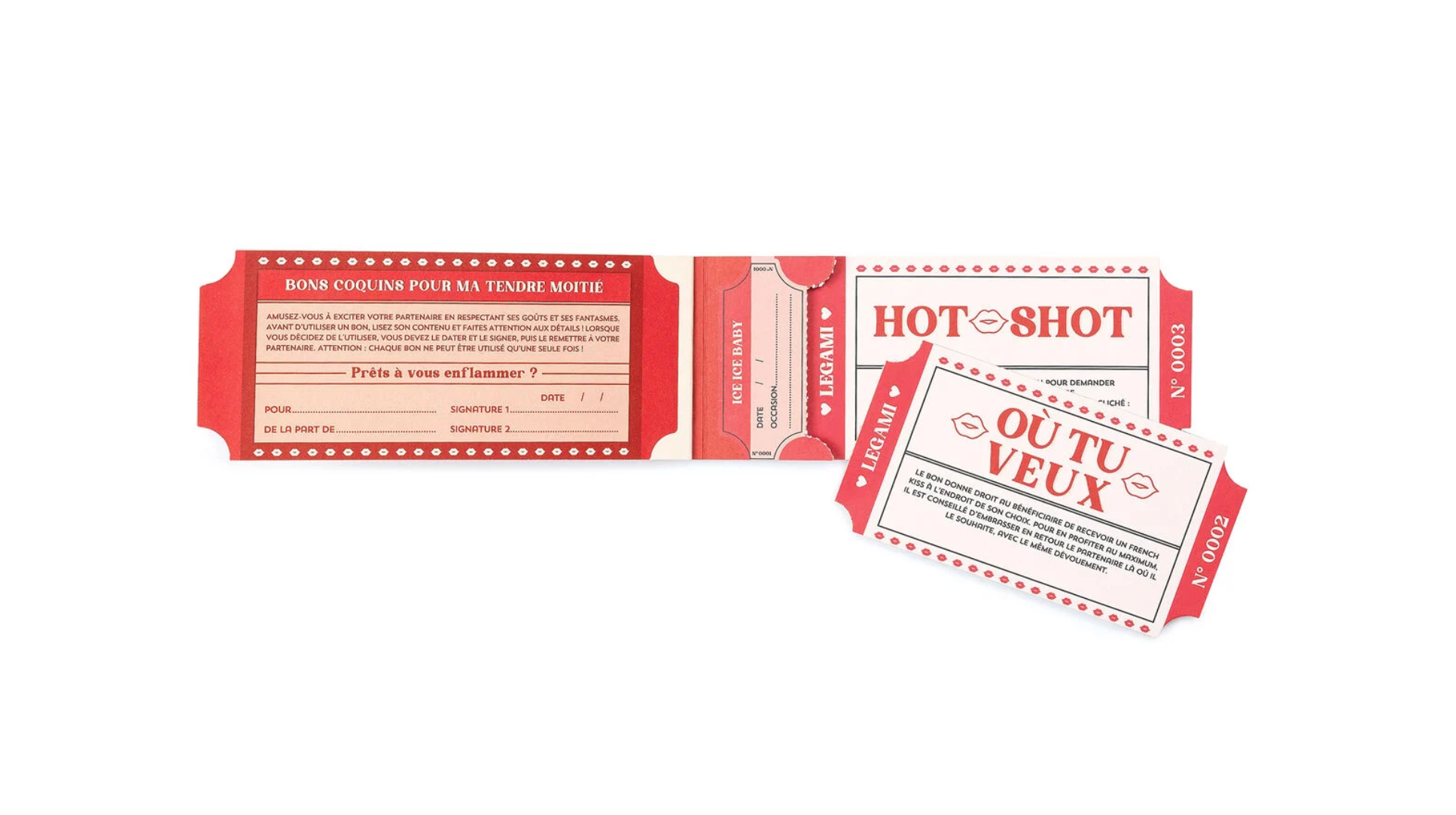 Legami Carnet de 24 bons