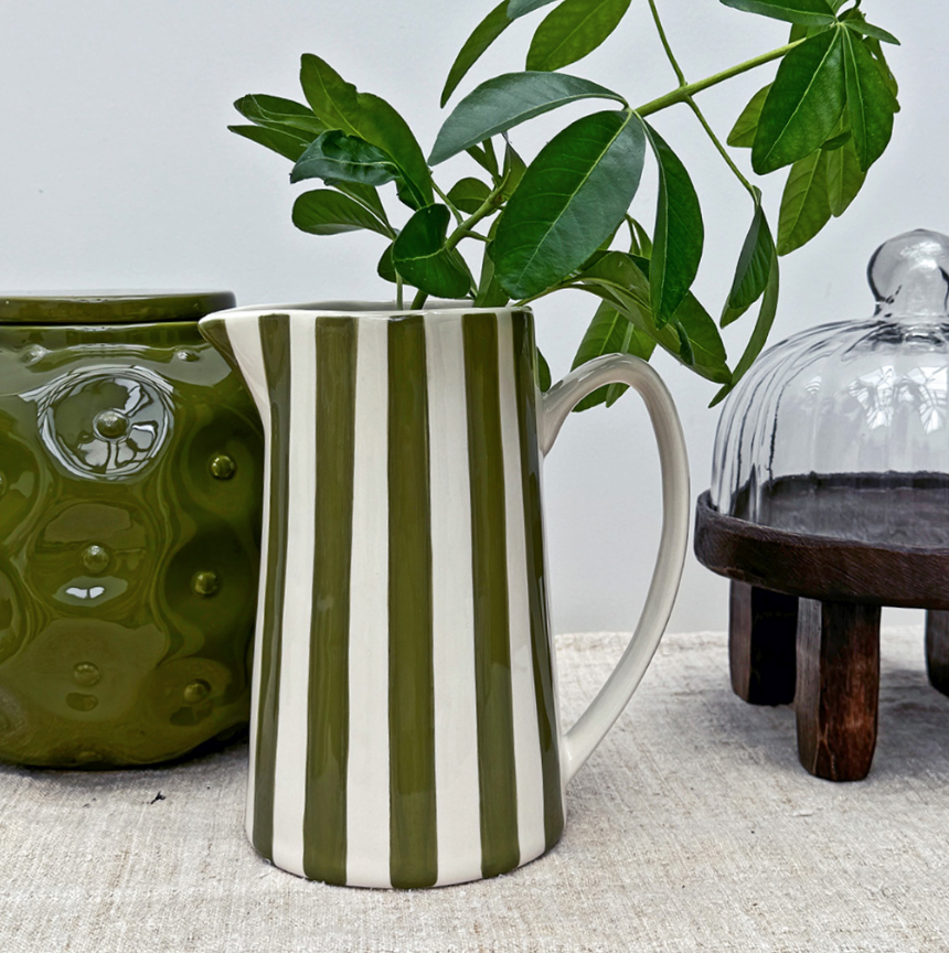 Pichet à rayure