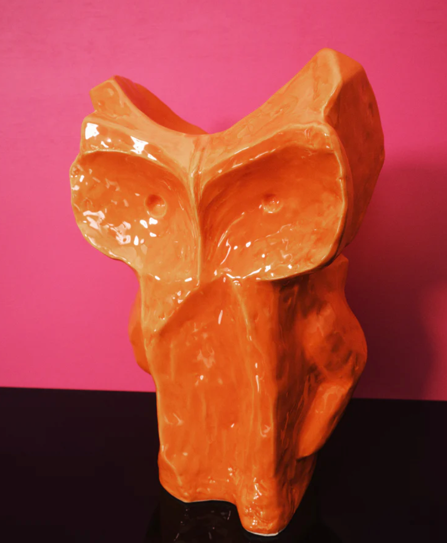 Serax x Marni Vase - Hibou orange
