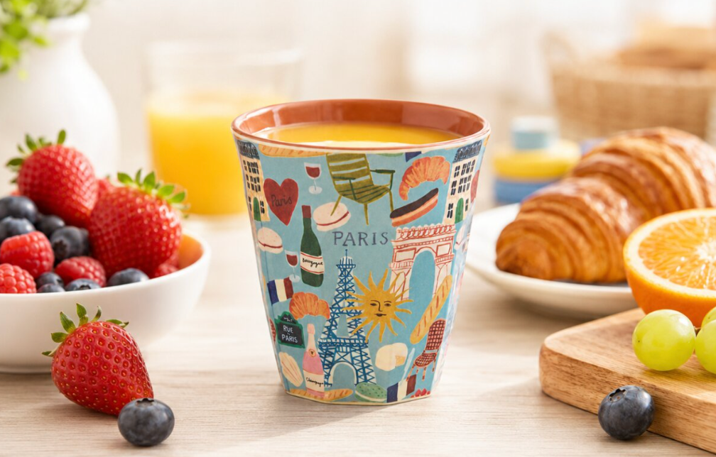 Gobelet mélamine 250ml - Paris Mon Amour