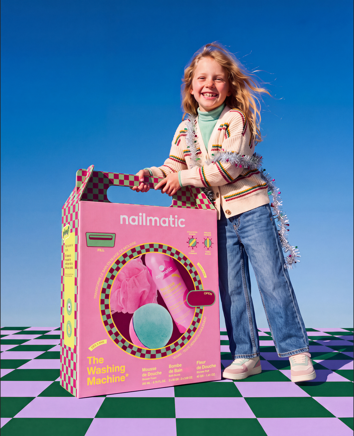 Coffret de bain - washing machine
