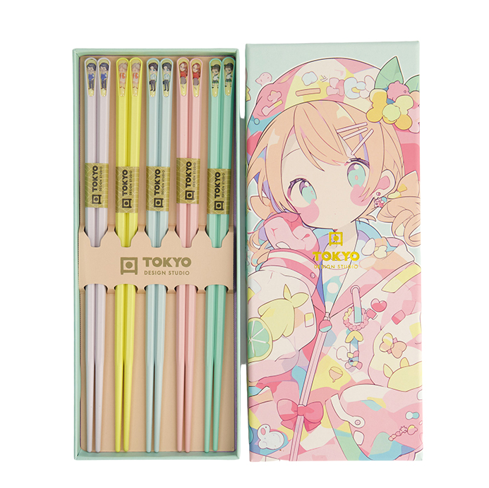 Coffret de 5 baguettes - Anime