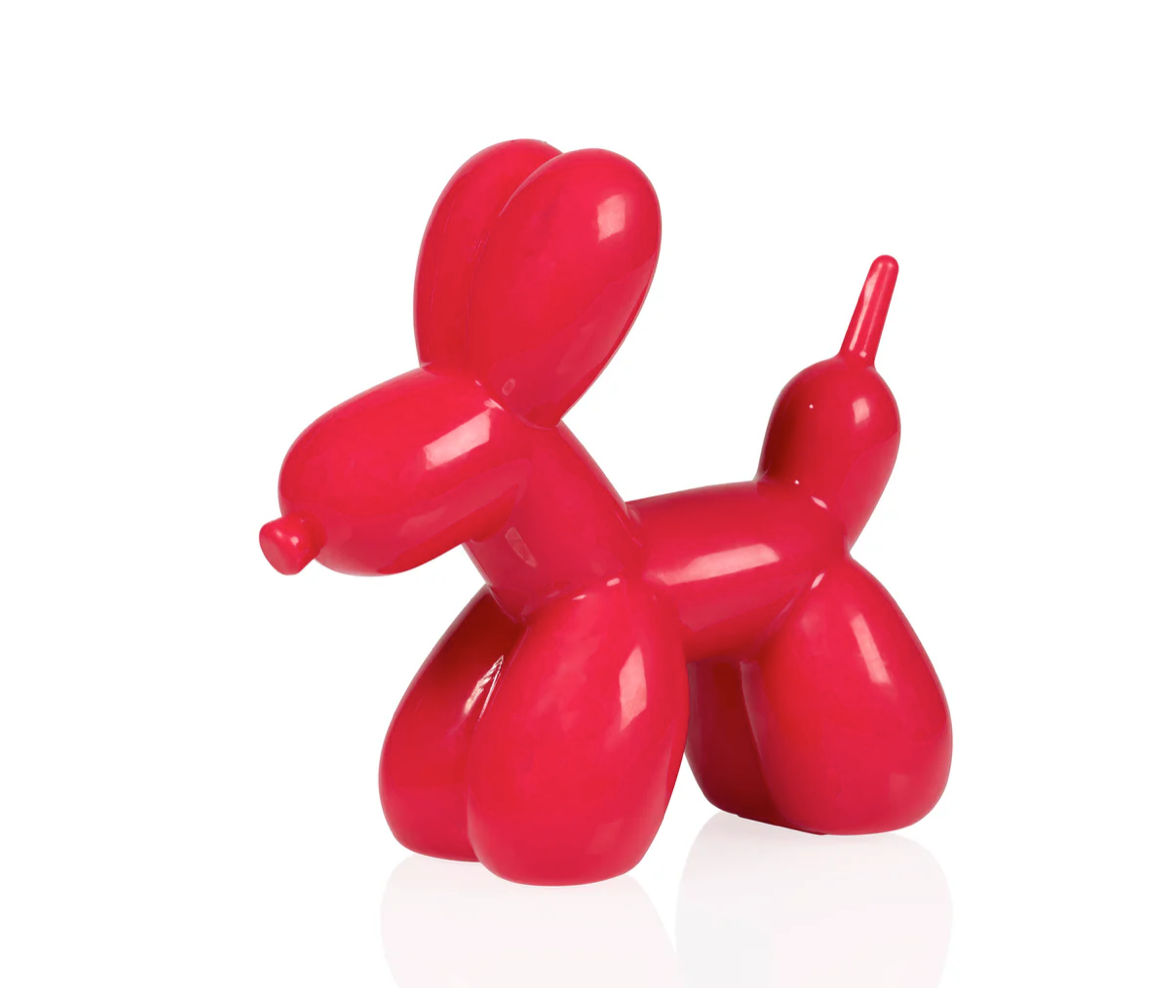 Veilleuse Chien Ballon - Rouge