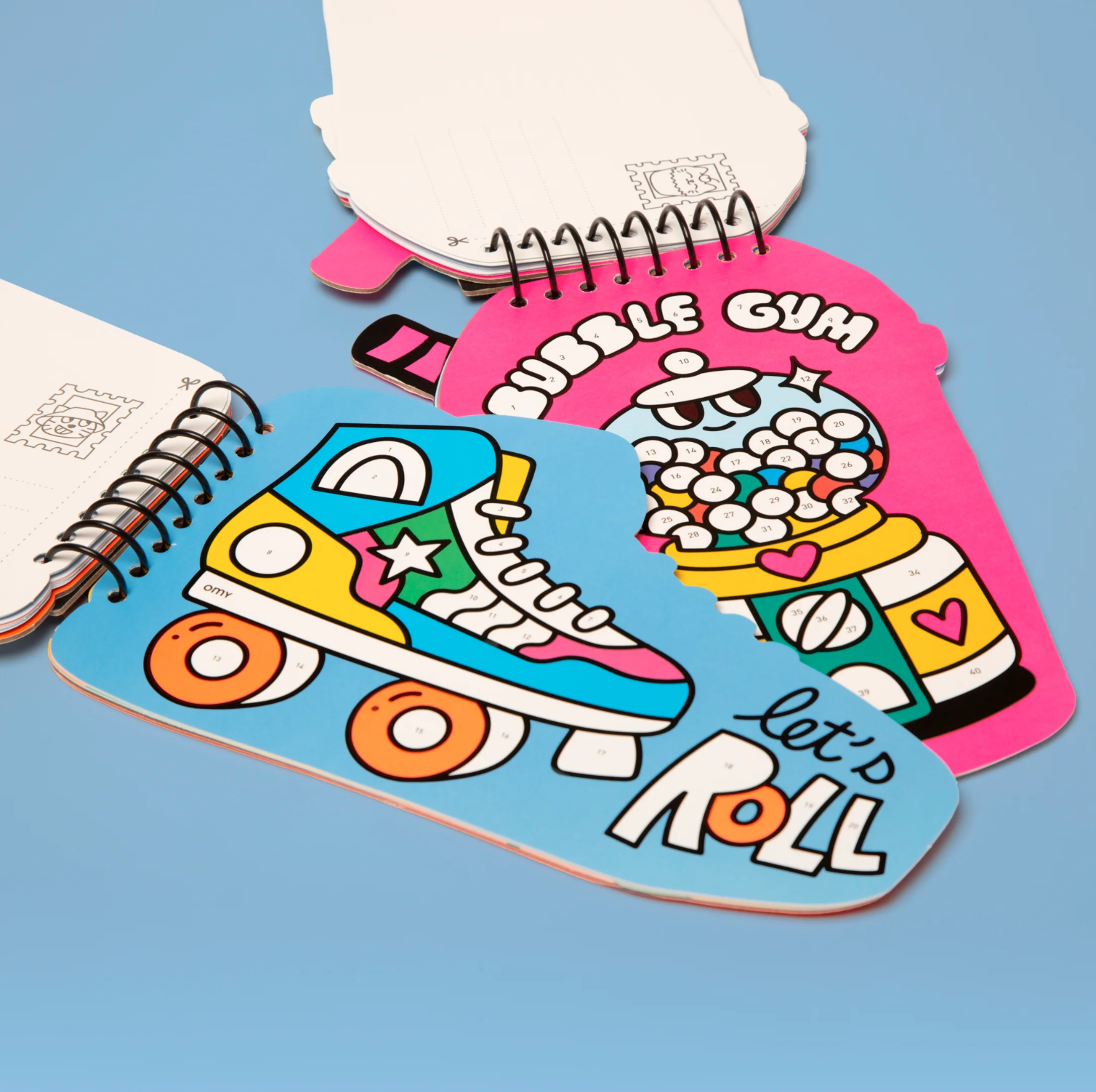 OMY Carnet de stickers - Street