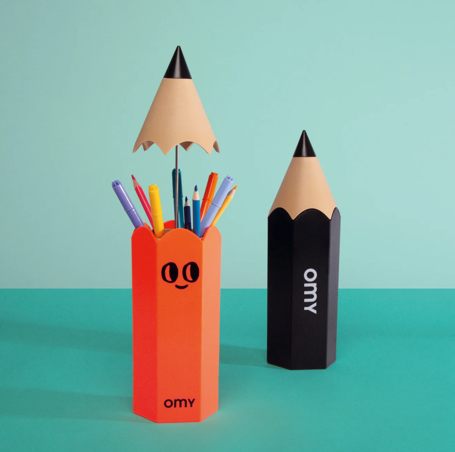 OMY Pot à crayons - Noir