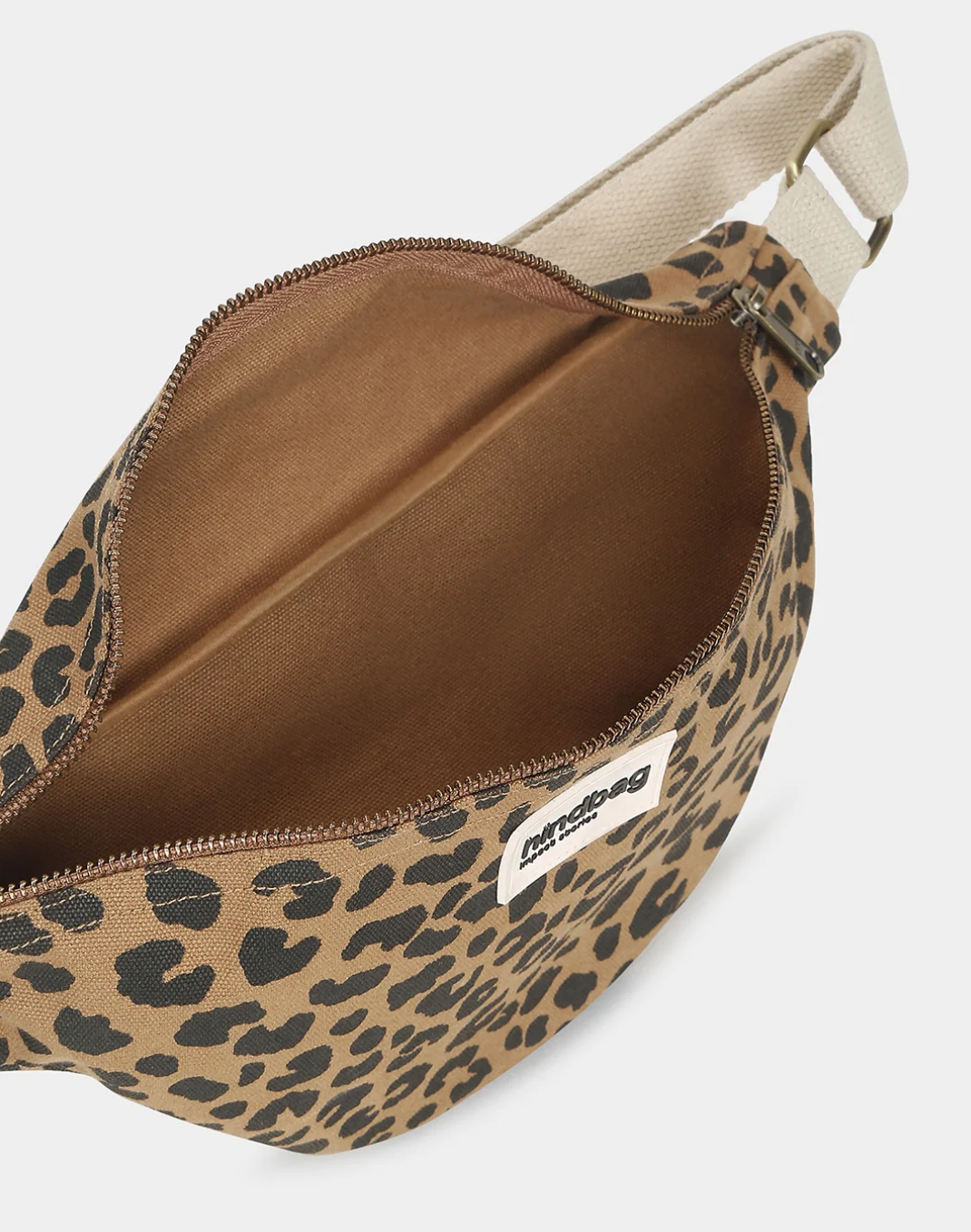 Sac banane Olivia - Léopard cannelle