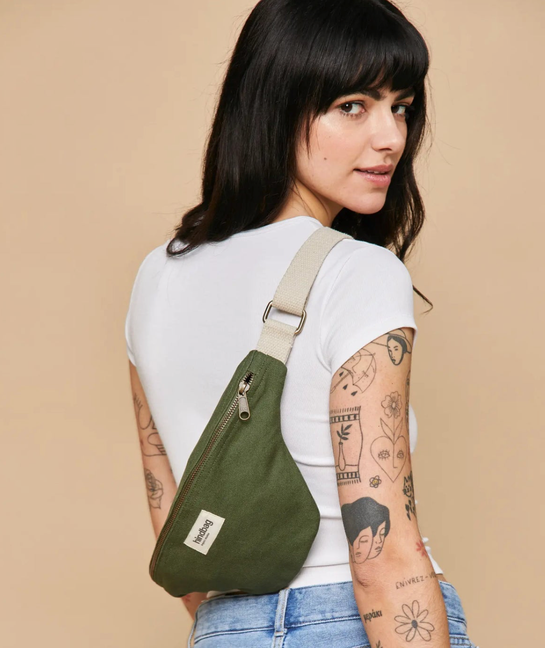 Sac banane Olivia - Olive
