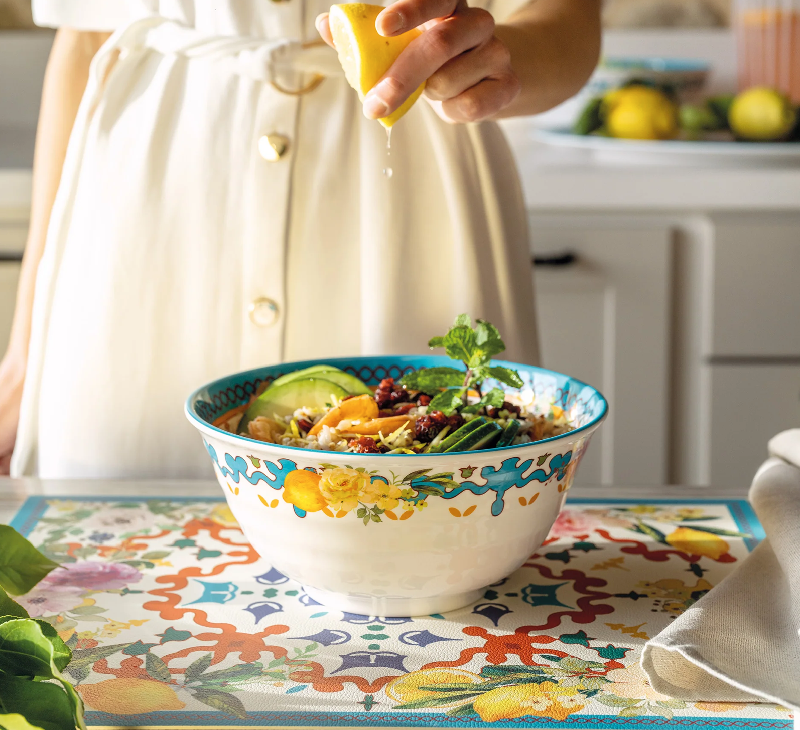 Guzzini Bol Ø 22 cm - Flower & Lemon