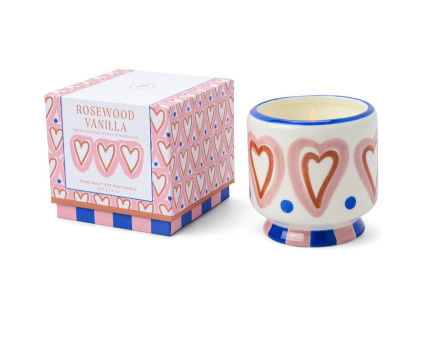 Bougie parfumée Adopo - Vanille et bois de rose