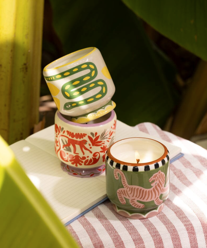 Bougie parfumée Adopo -  Coconut et Ambre