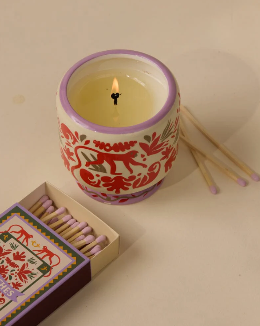 Bougie parfumée Adopo -  Coconut et Ambre