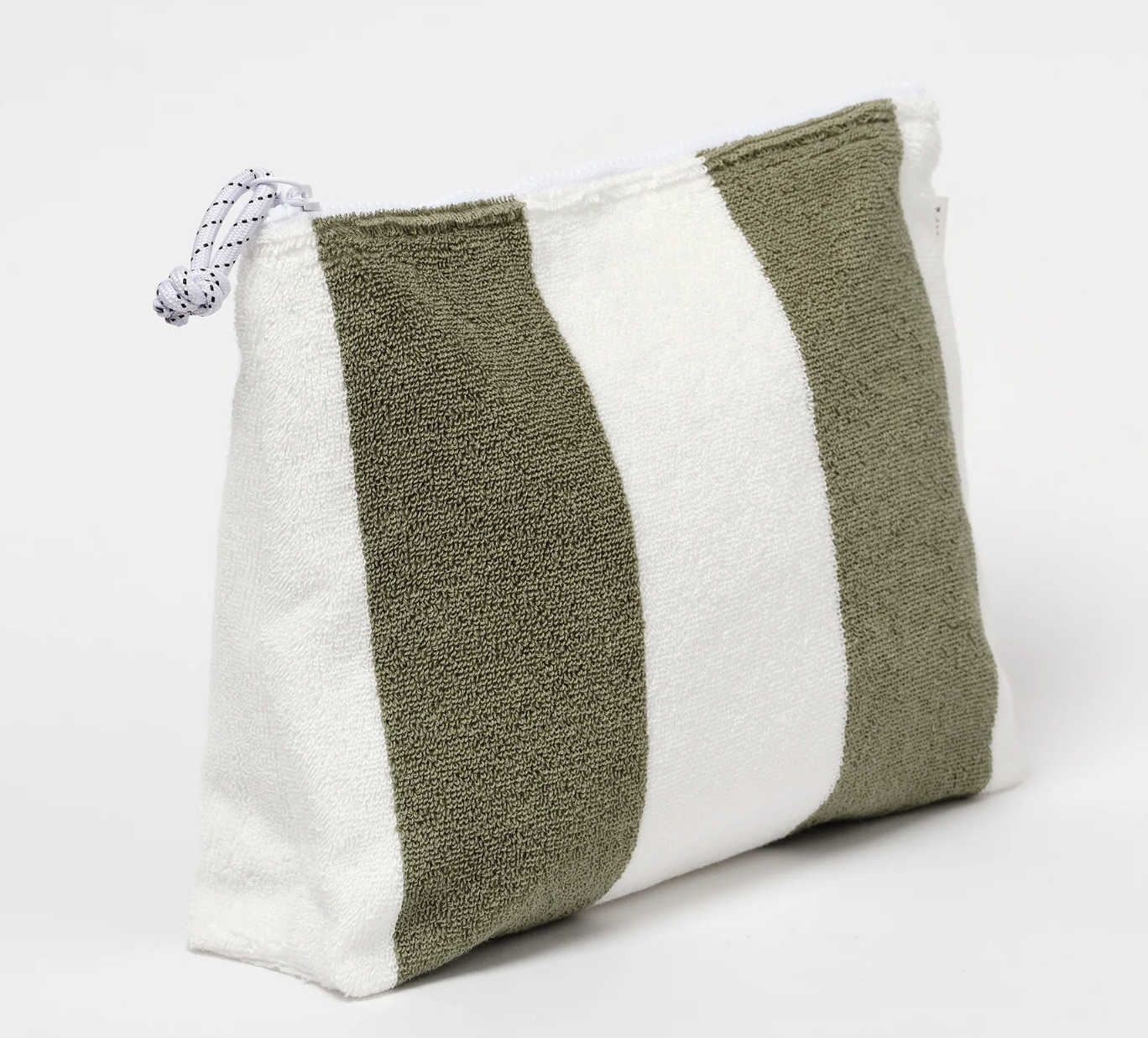 Sunnylife Pochette de plage - Olive stripe