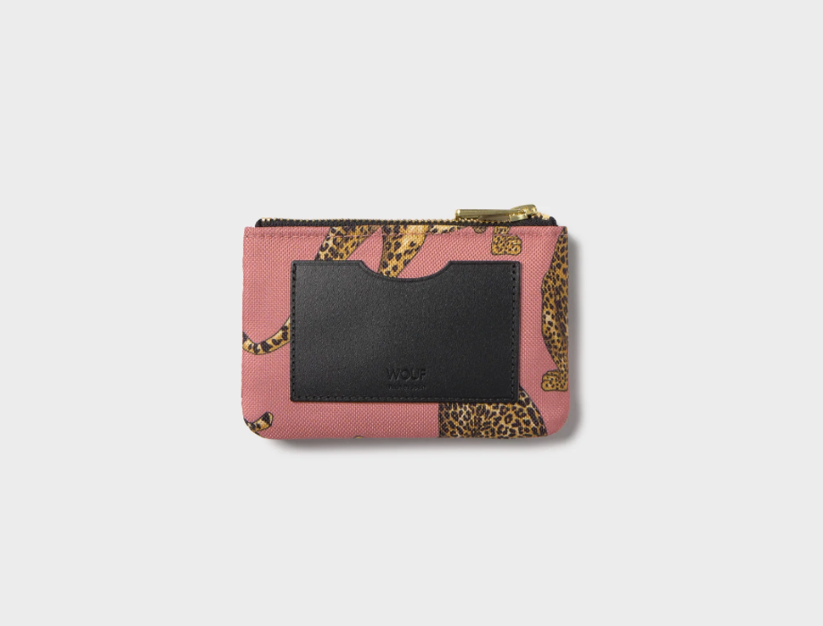 Wouf Porte-monnaie - Blush Leopard