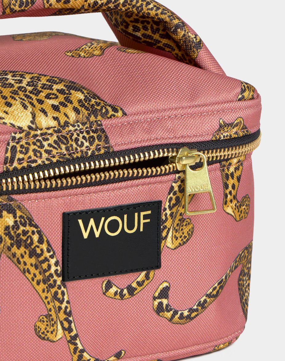 WOUF Vanity bag - Blush Leopard