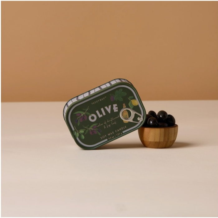 Bougie parfumée Bistro Tin -  Fig & Olive