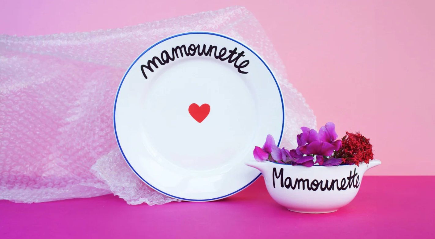 Assiette famille - Mamounette