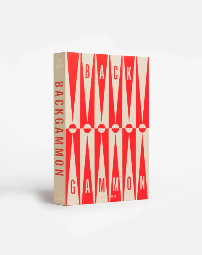 Jeu de Backgammon - version Art Rouge
