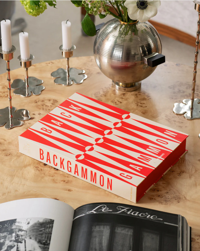 Jeu de Backgammon - version Art Rouge