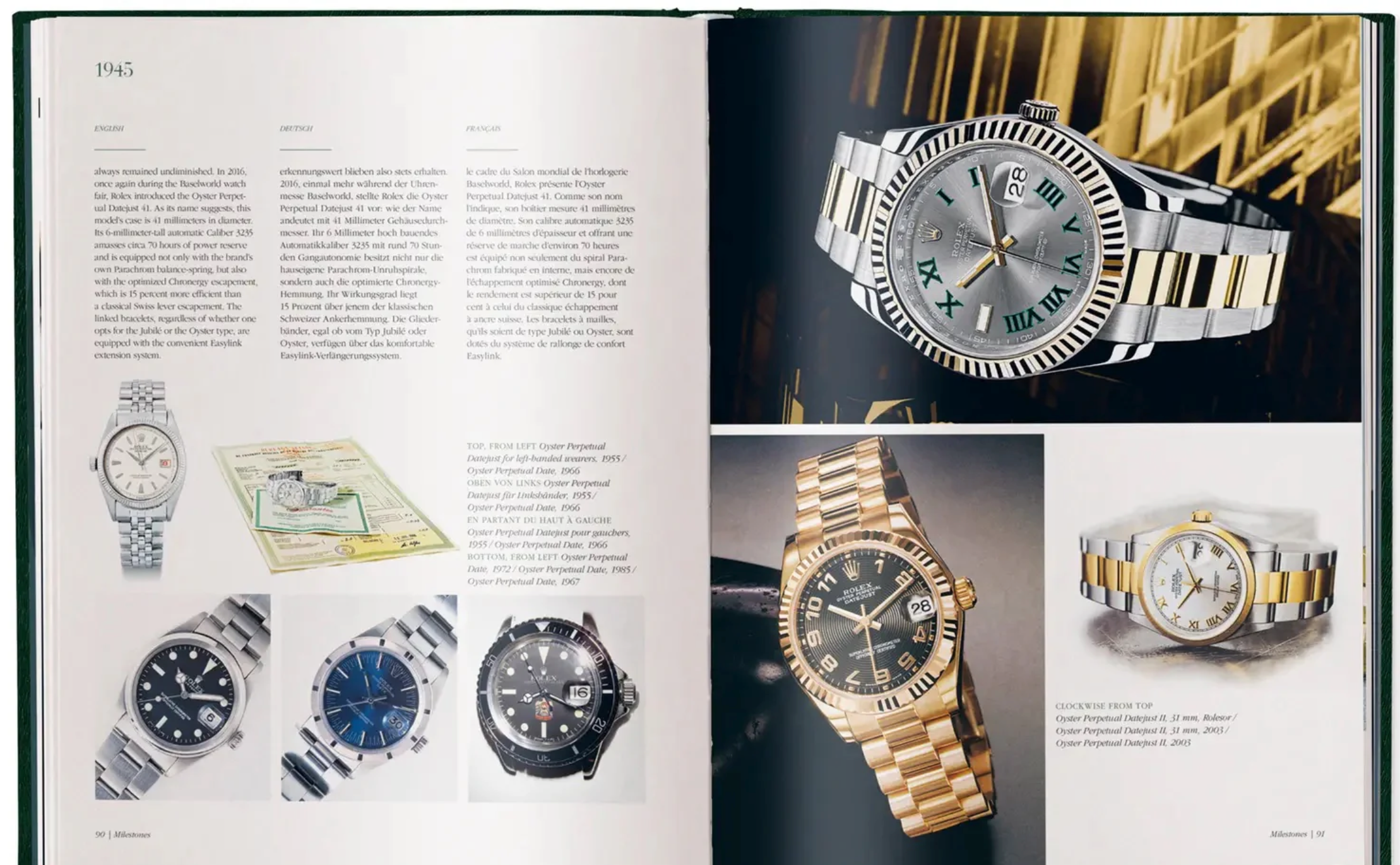Livre Déco - Rolex : The Watch Book 3rd edition